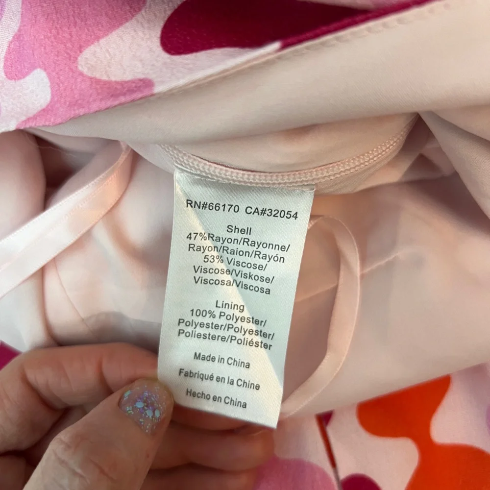 *New* Anthropologie Hutch Bright Halter Romper, size 2 - Picture 9 of 9